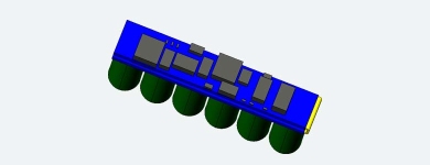 ESU 54673 - PowerPack MiniXS (25,5 x 4,5 x 13,5 mm)